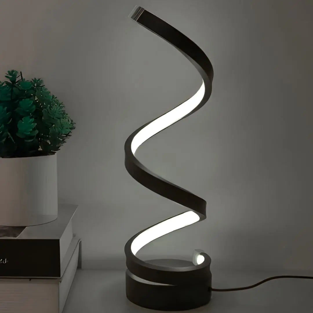 Luminária de Mesa Moderna Minimalista Espiral - Odame