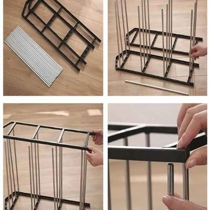 Sapateira Simples Organizacional 04 Prateleira para Espaço Reduzidos - Odame