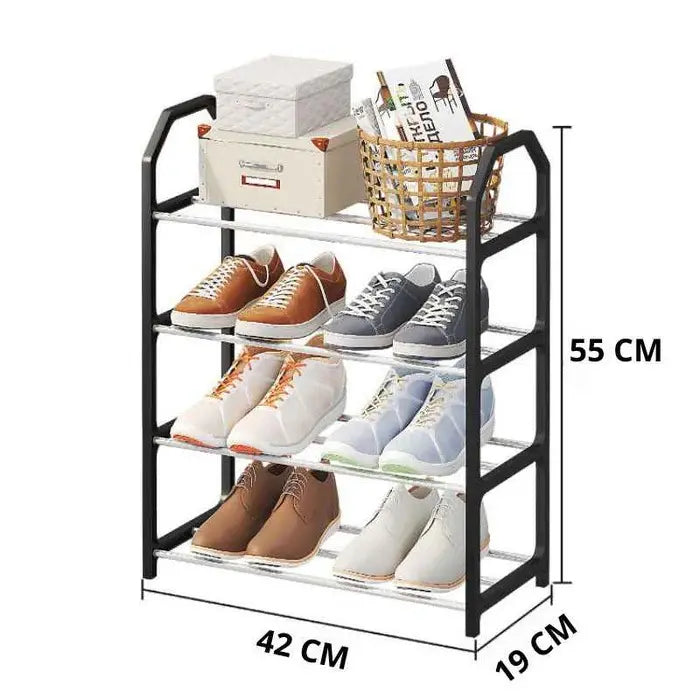Sapateira Simples Organizacional 04 Prateleira para Espaço Reduzidos - Odame