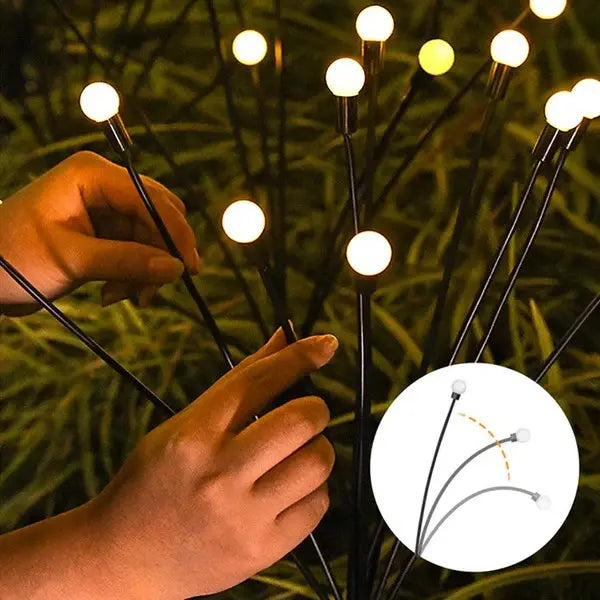 Lâmpada Solares Modelo Vagalume para Jardim - Odame