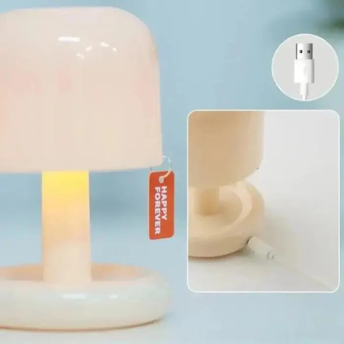 Mini Luminária de Mesa Formato Cogumelo - Odame