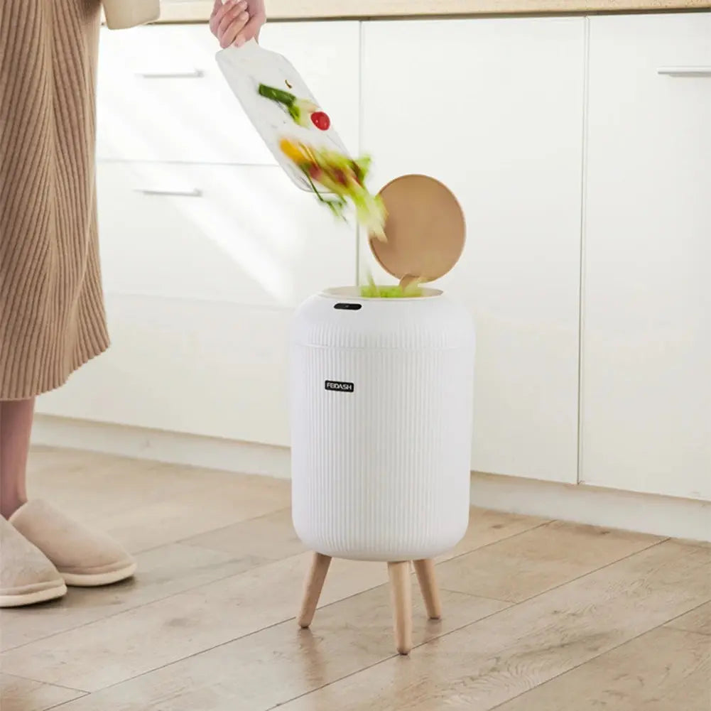 Lixeira SensorTrast - Lixeira de 10L com Sensor Inteligente Minimalista - Odame