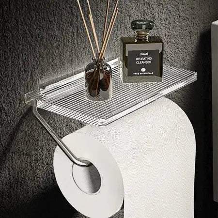 Porta Papel Higiênico com Suporte Minimalista -Odame