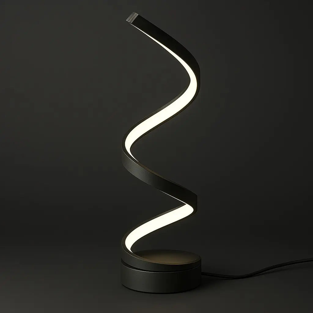 Luminária de Mesa Moderna Minimalista Espiral - Odame