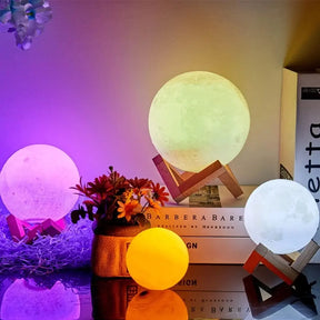 Luminight - Luminária Lua Umidificadora - Odame
