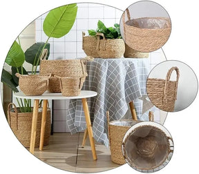 Vaso Nórdico Artesanal Multifuncional para Plantas e Armazenamentos - Odame